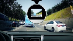 Dash Cam. Camera HD góc rộng với màn hình, thị giác ban đêm mạnh mẽ.